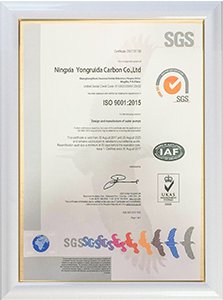 SGS ISO 9001 certificate preview for Ningxia Yongruida Carbon